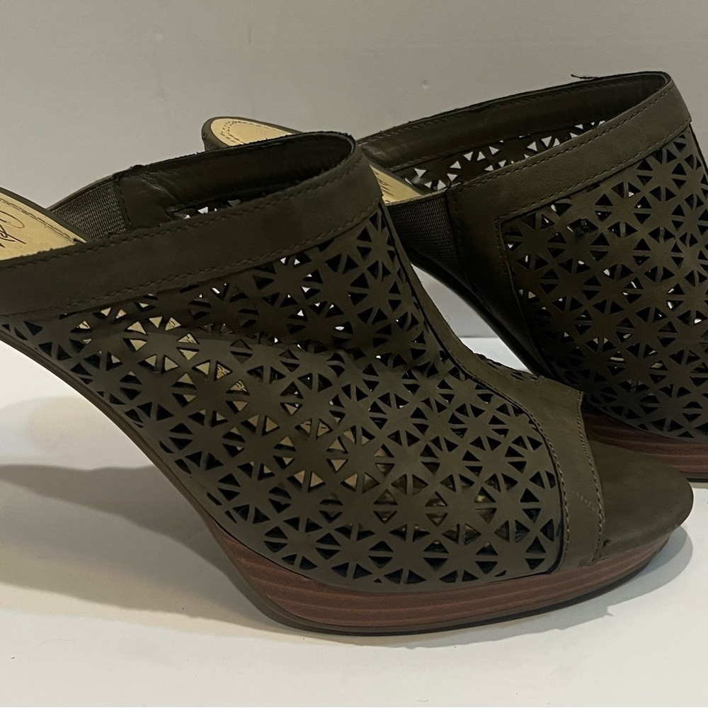 Impo Olive Cutout Mules